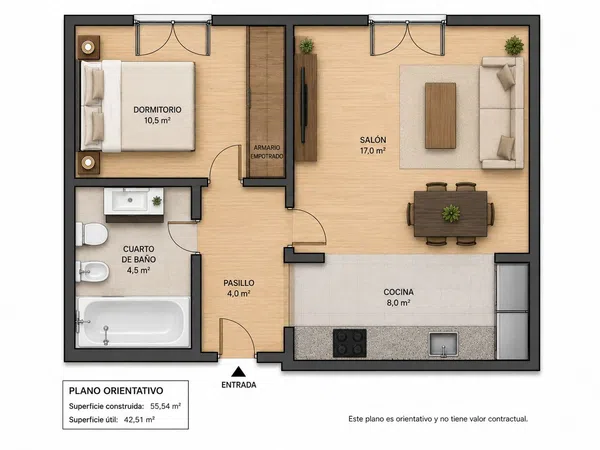 Piso en Calle José Luis Pérez Pujadas, 35 n, Parque Lagos - Foto 19