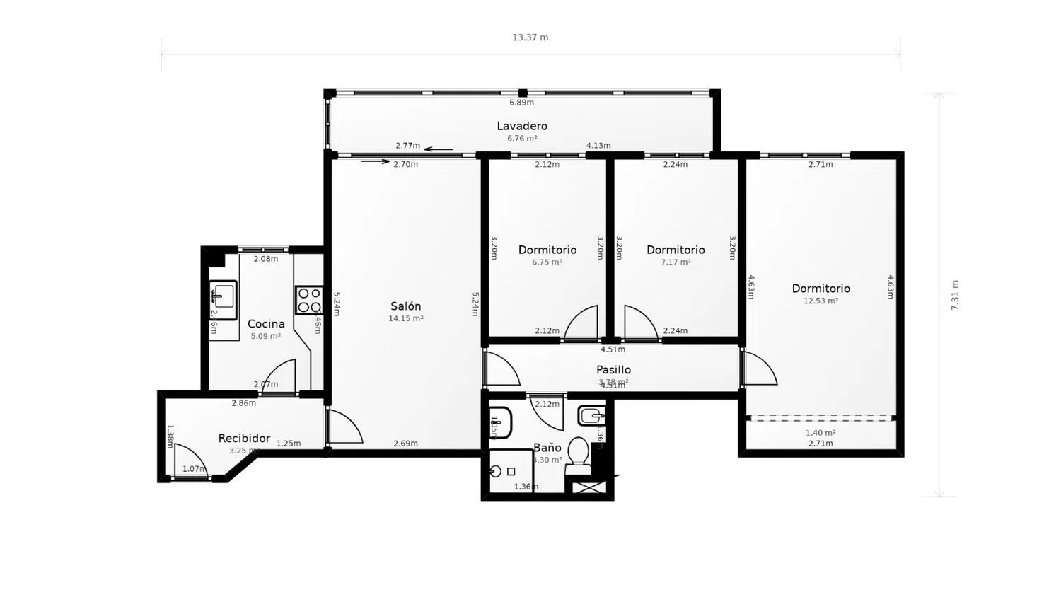 Piso en calle de Santa Tecla, 33 - Foto 30
