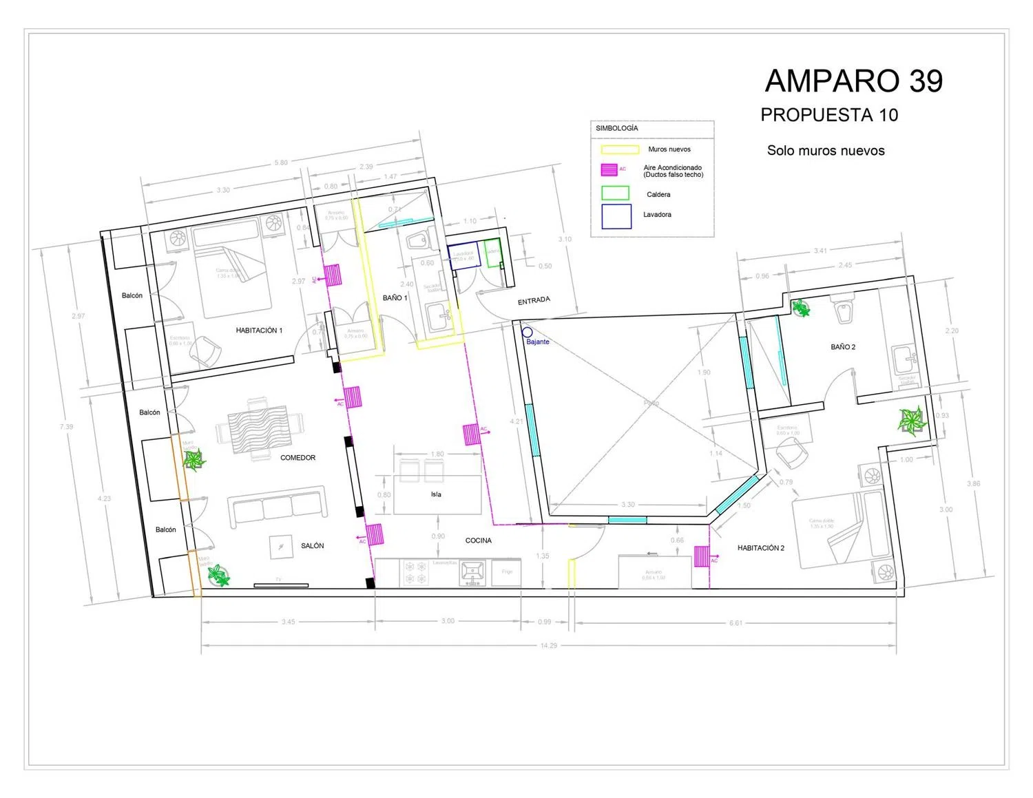 Piso en calle del Amparo, 39 - Foto 1