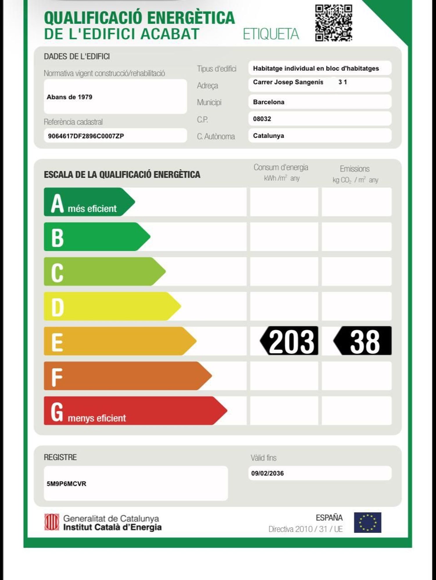 Piso en calle de Josep Sangenís, 50 - Foto 40