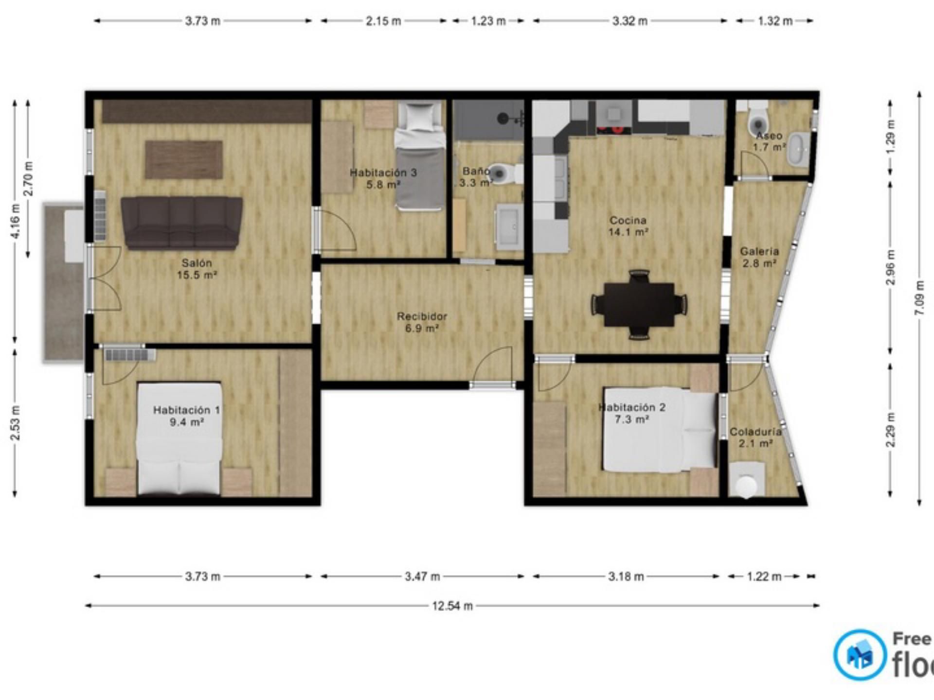 Piso en  Plaça de la Navegació 11 - Foto 12