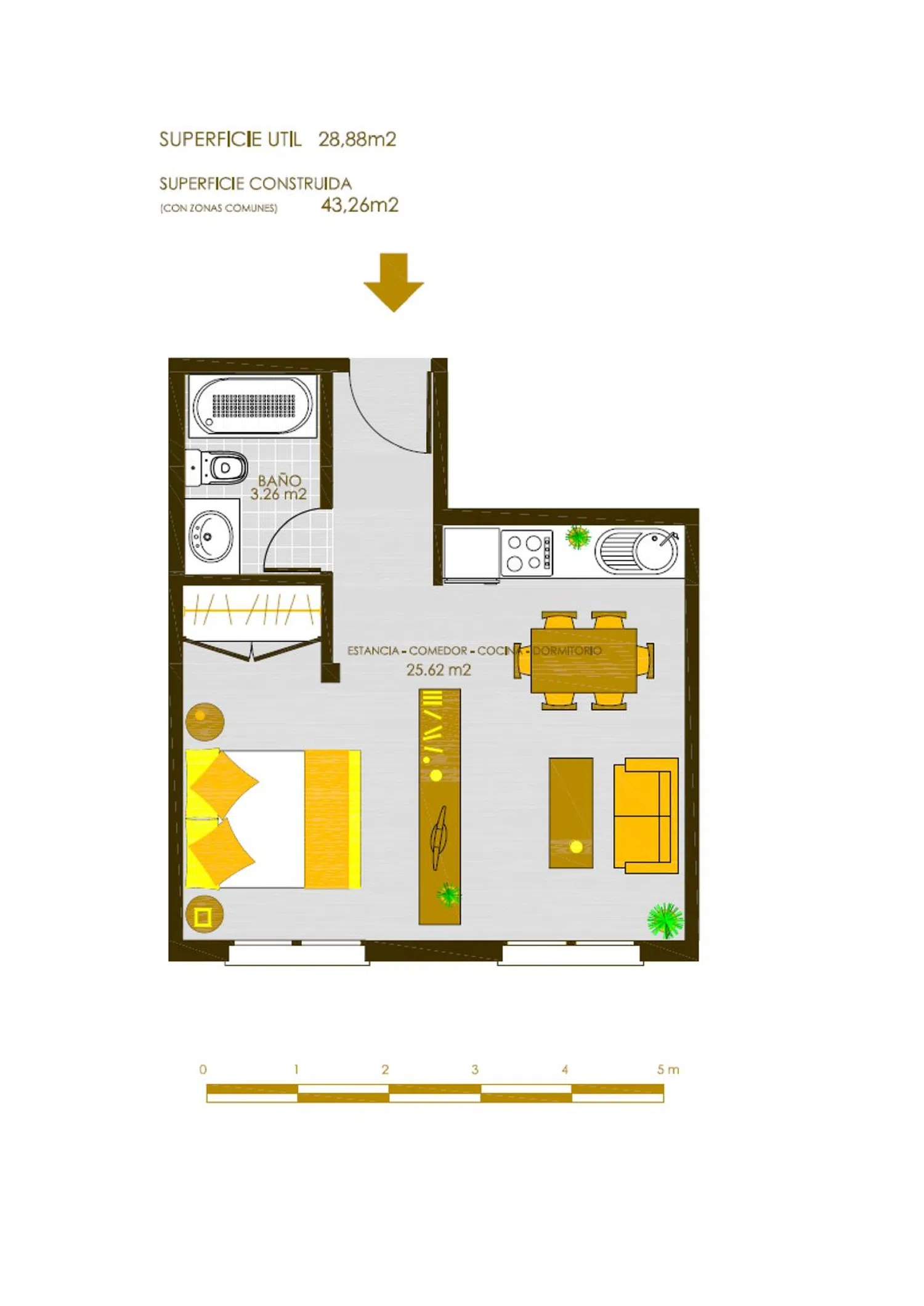 Estudio en Barrio Almendrales - Foto 13