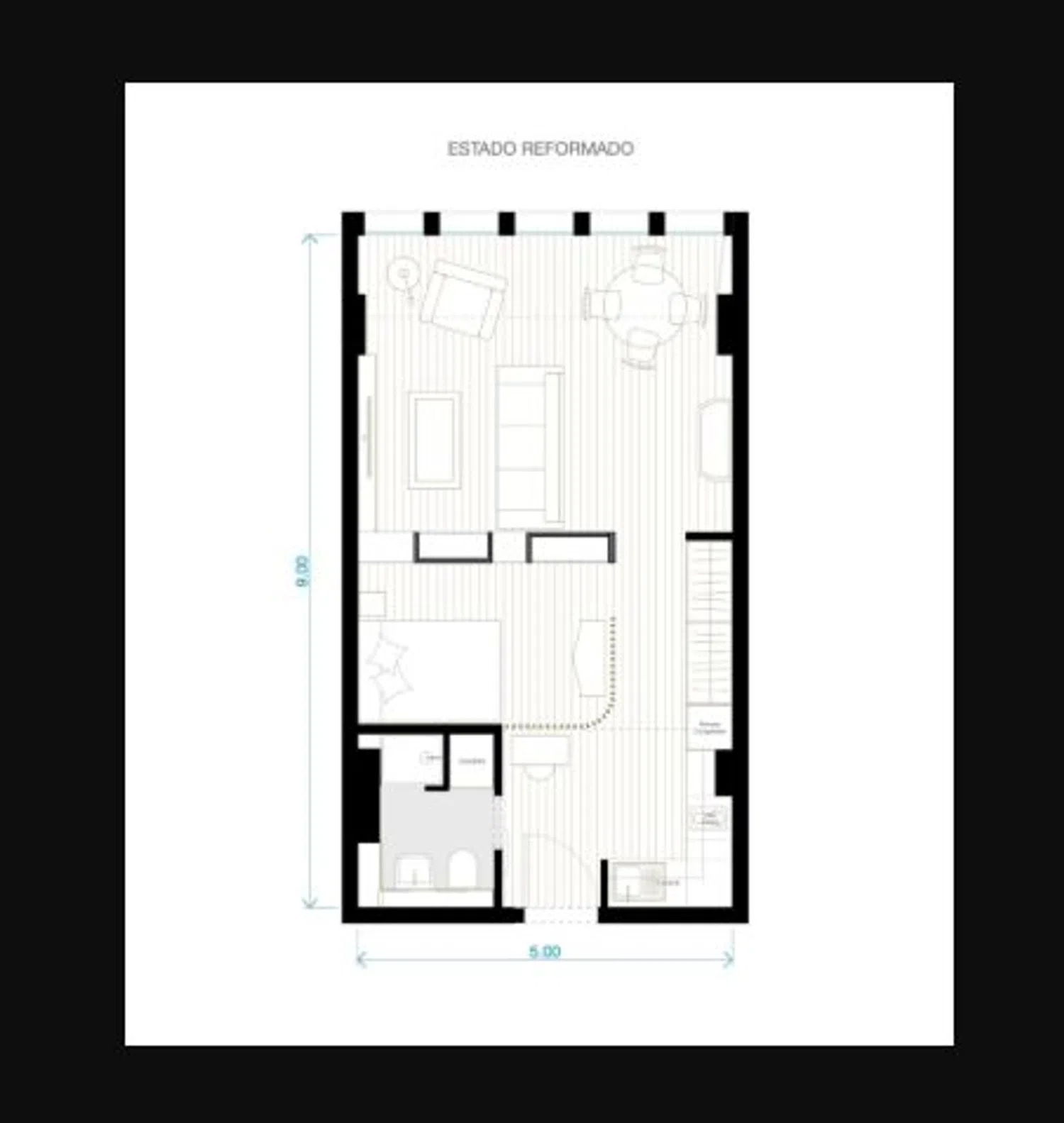 Estudio en Barrio El Viso - Foto 12