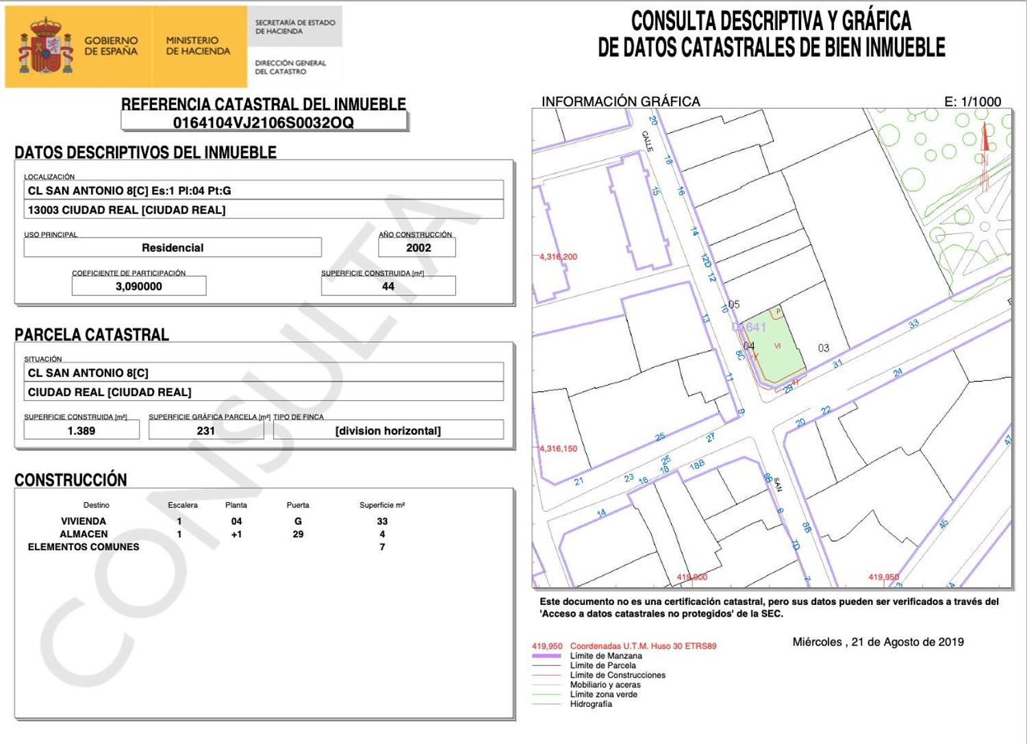 Estudio en Calle San Antonio, 8 - Foto 24