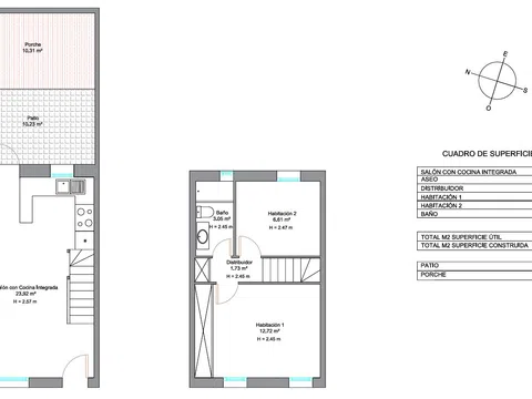 Dúplex en plaza de Ciudad Lineal, 1