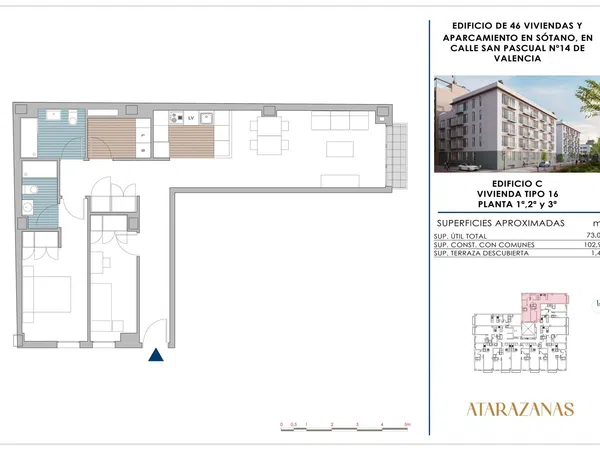 Piso en calle Vicente Brull, 7 - Foto 2