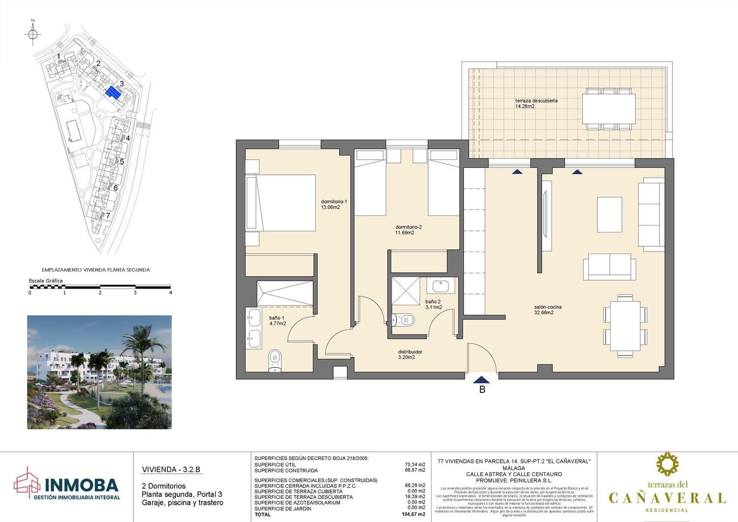 Piso en calle Centauro, 1 - Foto 21