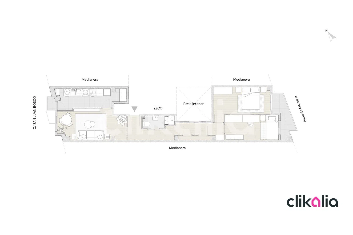 Piso en calle de Sant Joan Bosco - Foto 29