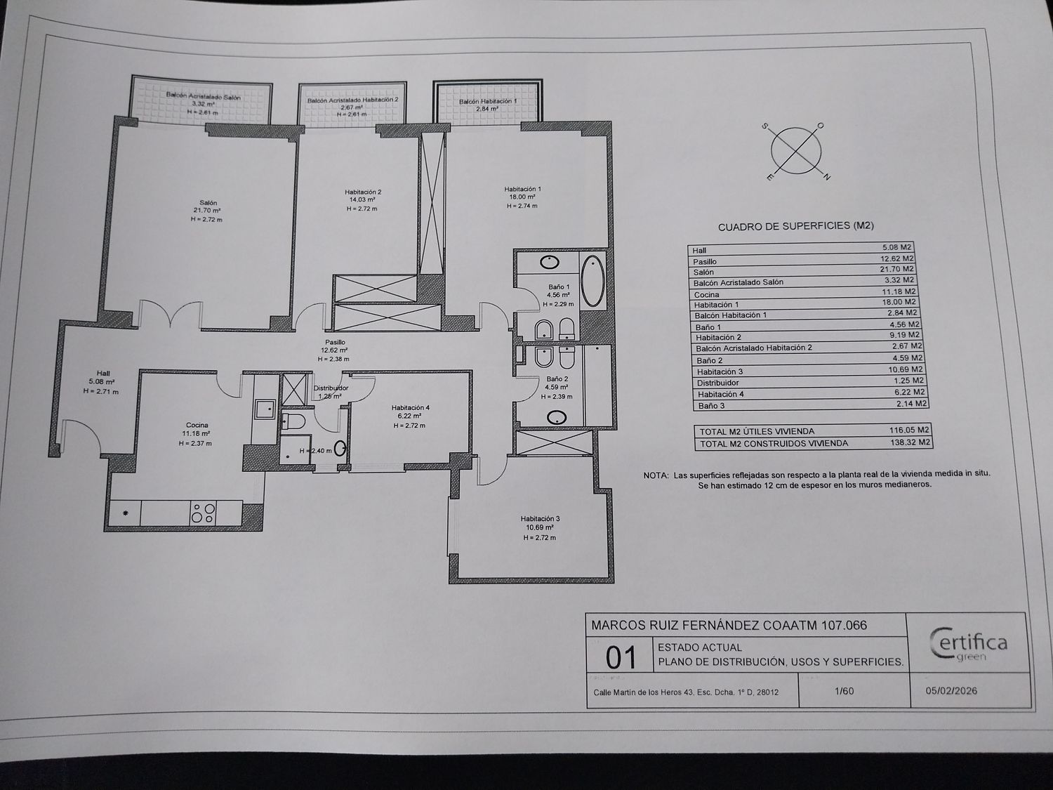 Piso en calle de Martín de los Heros, 43 - Foto 27