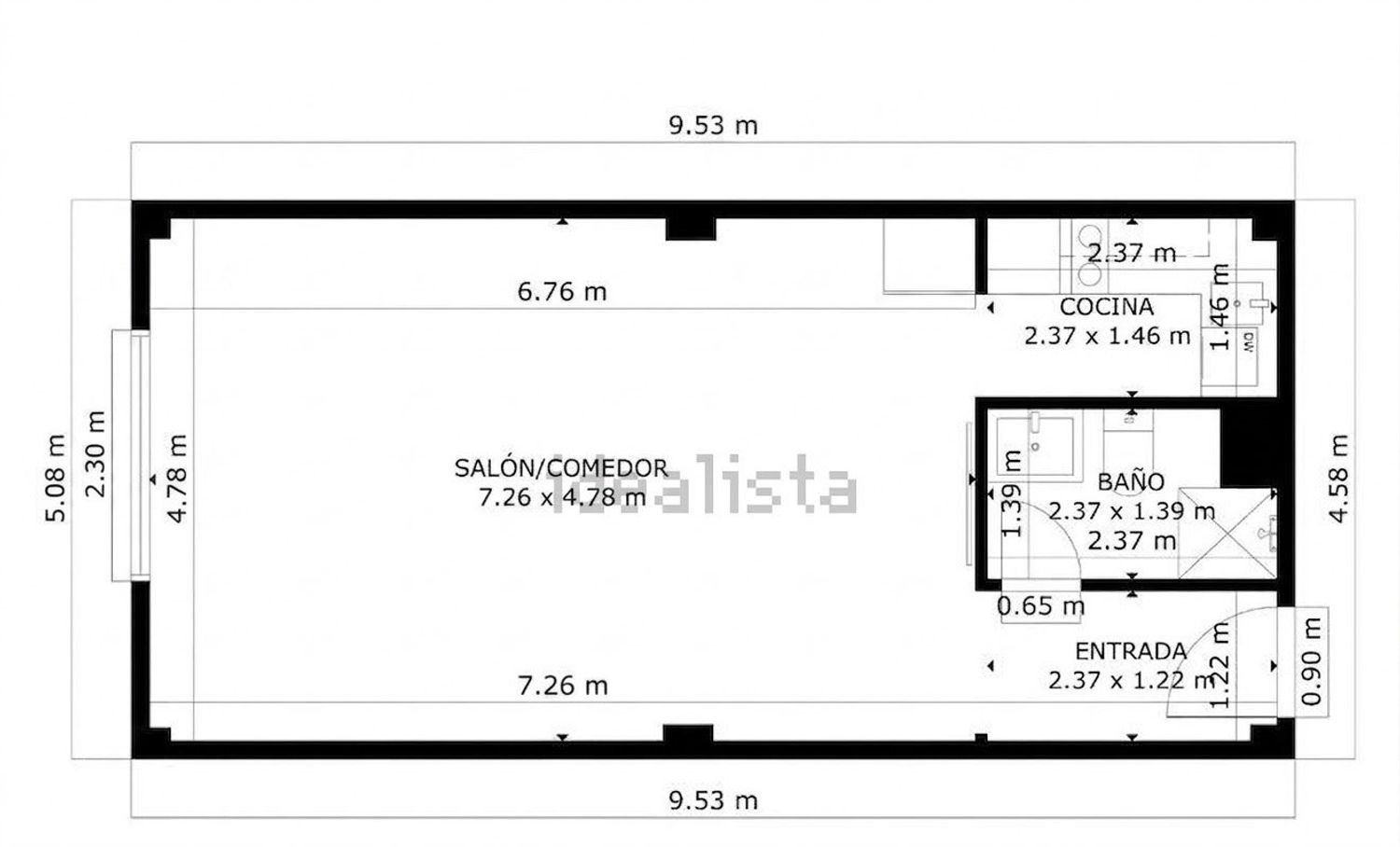 Estudio en Calle Pollensa, 1, El Pinar- Punta Galea - Foto 8