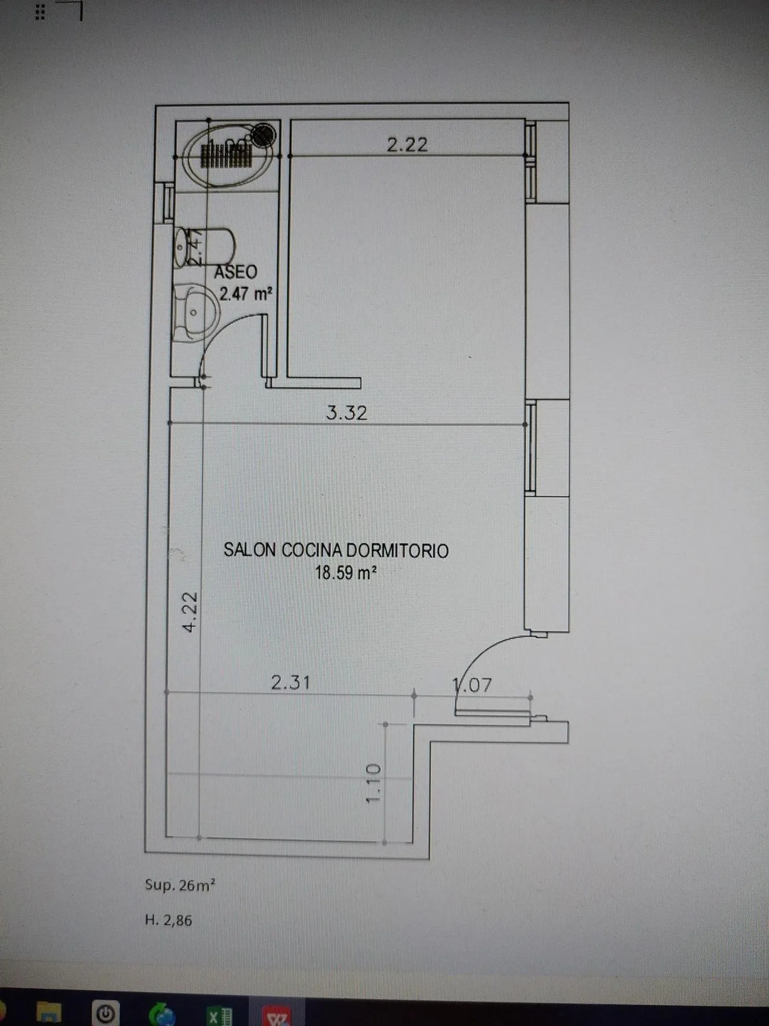 Estudio en calle del Olivar, 35 - Foto 10