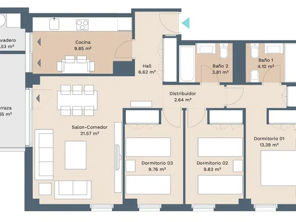 Piso en Ángel Ojeda Avilés, 2 - Foto 23