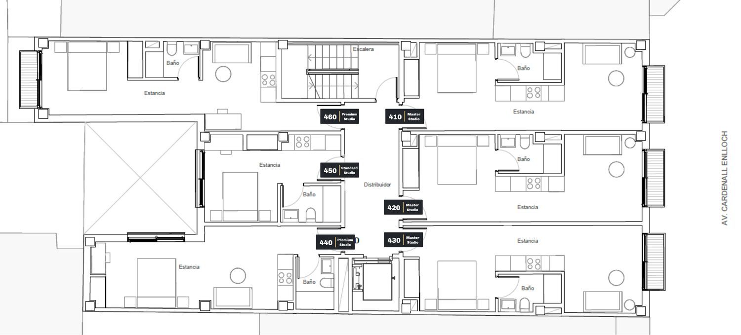 Estudio en Avenida del Cardenal Benlloch, 41 - Foto 31