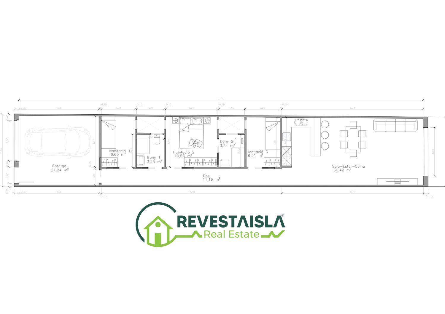 Chalet adosado en Can Palet - Foto 17