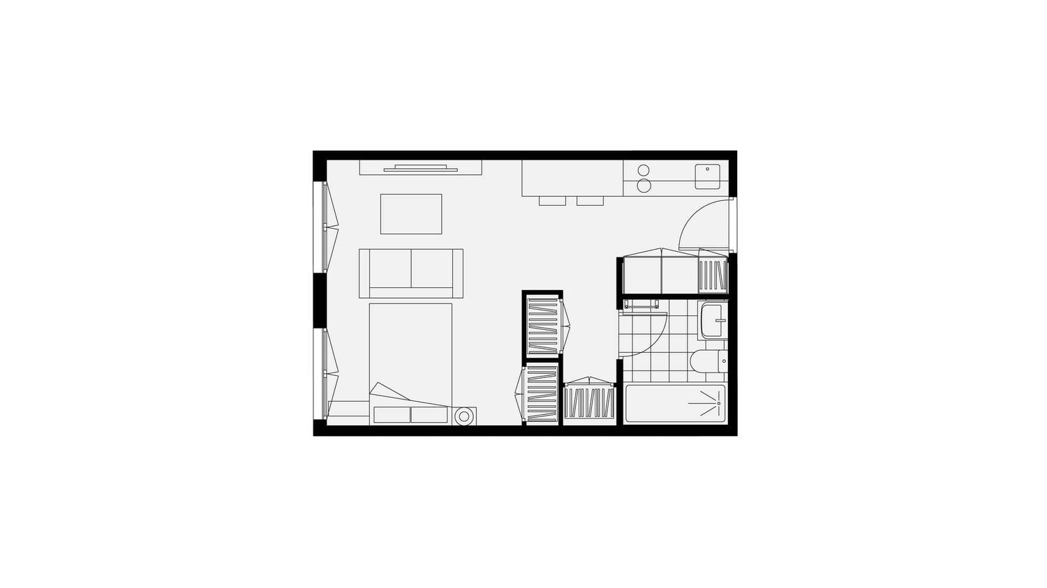 Estudio en Calle de José Antonio Rebolledo y Palma, 23, Ensanche de Vallecas - La Gavia - Foto 12