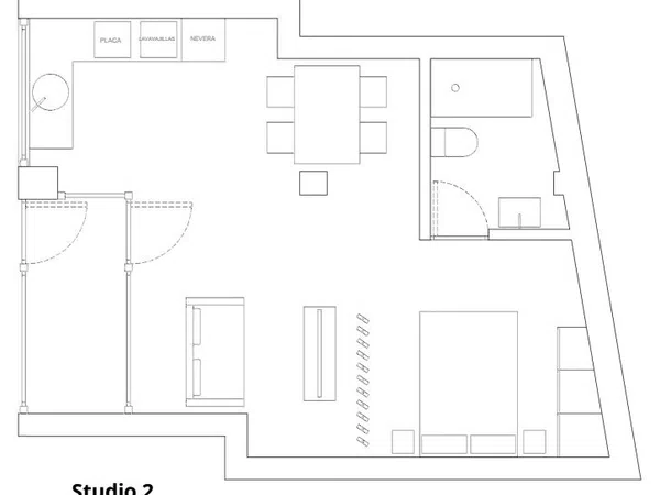 Estudio en Barrio Sant Marcellí - Foto 5