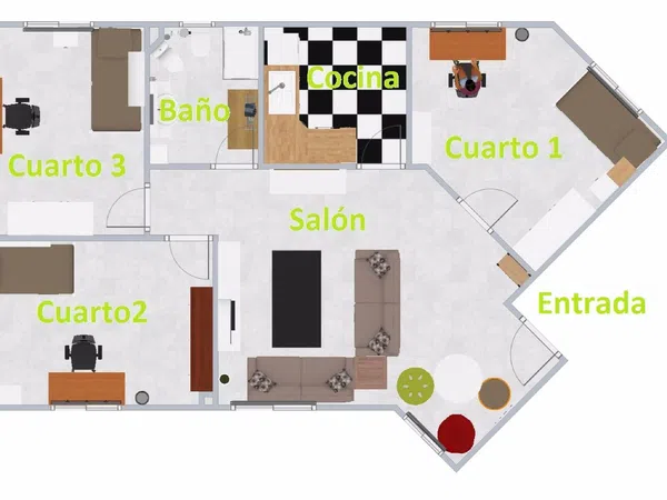 Piso en calle Talgo, 17