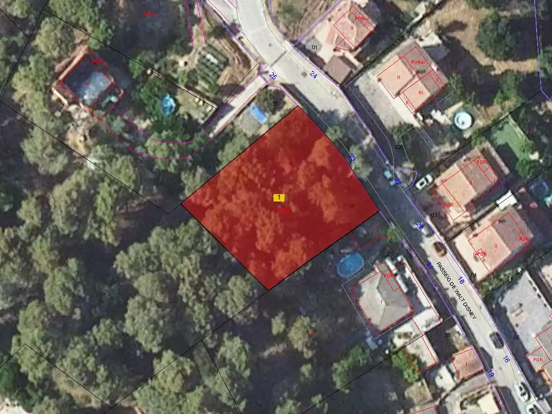 Terreno Residencial en  Passeig Walt Disney 23 - Foto 3