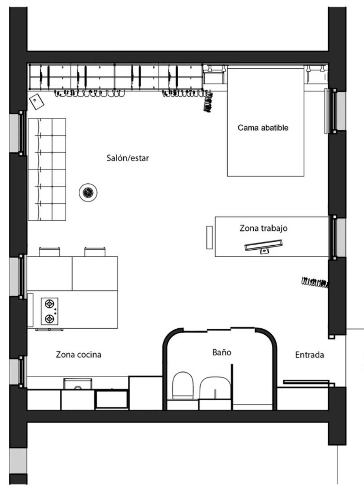 Estudio en paseo de las Yeserías, 29 - Foto 18