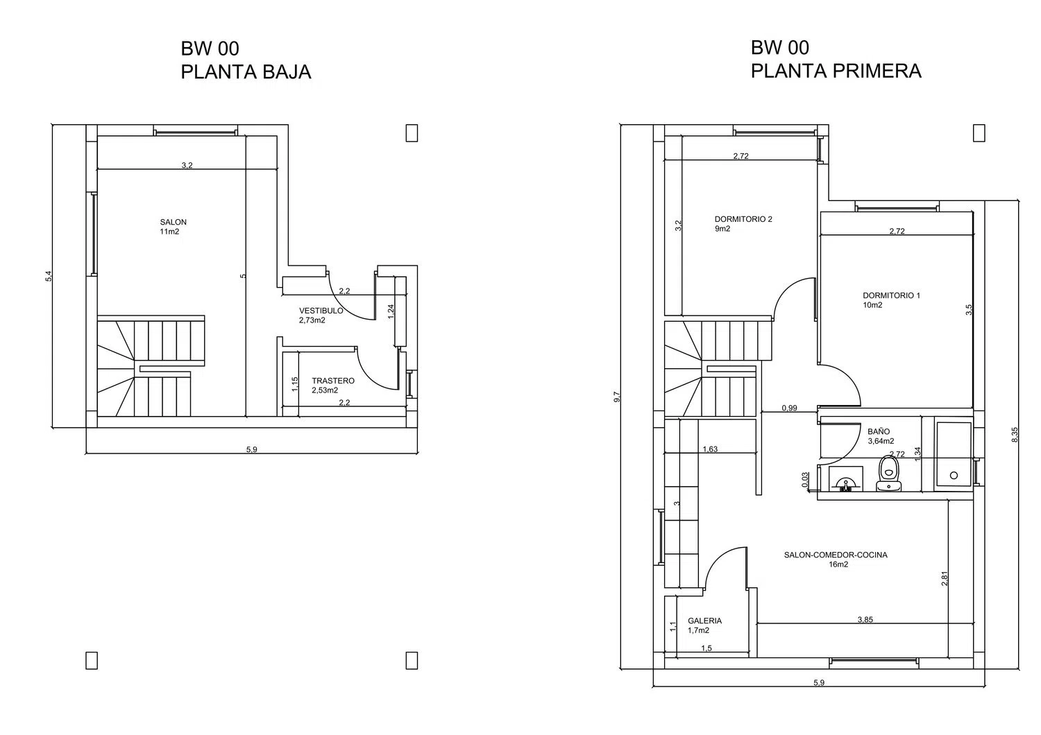 Chalet adosado en Barrio Cabo de las Huertas - Foto 12