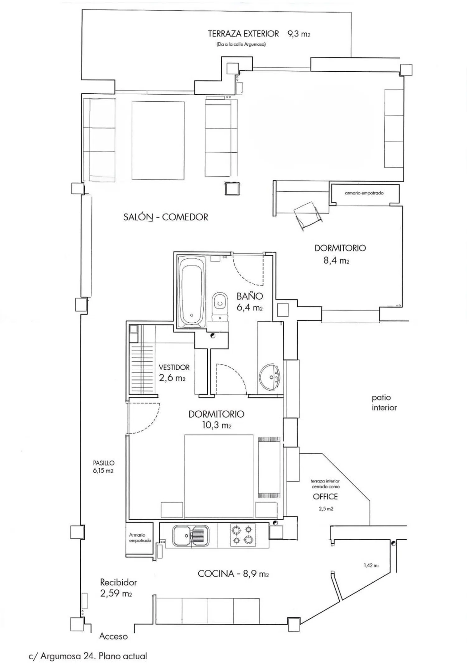 Piso en calle de Argumosa, 24 - Foto 40