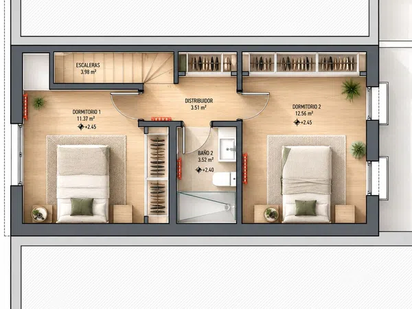 Chalet adosado en Calle Candil, 4, Murallas, Murallas - Foto 19