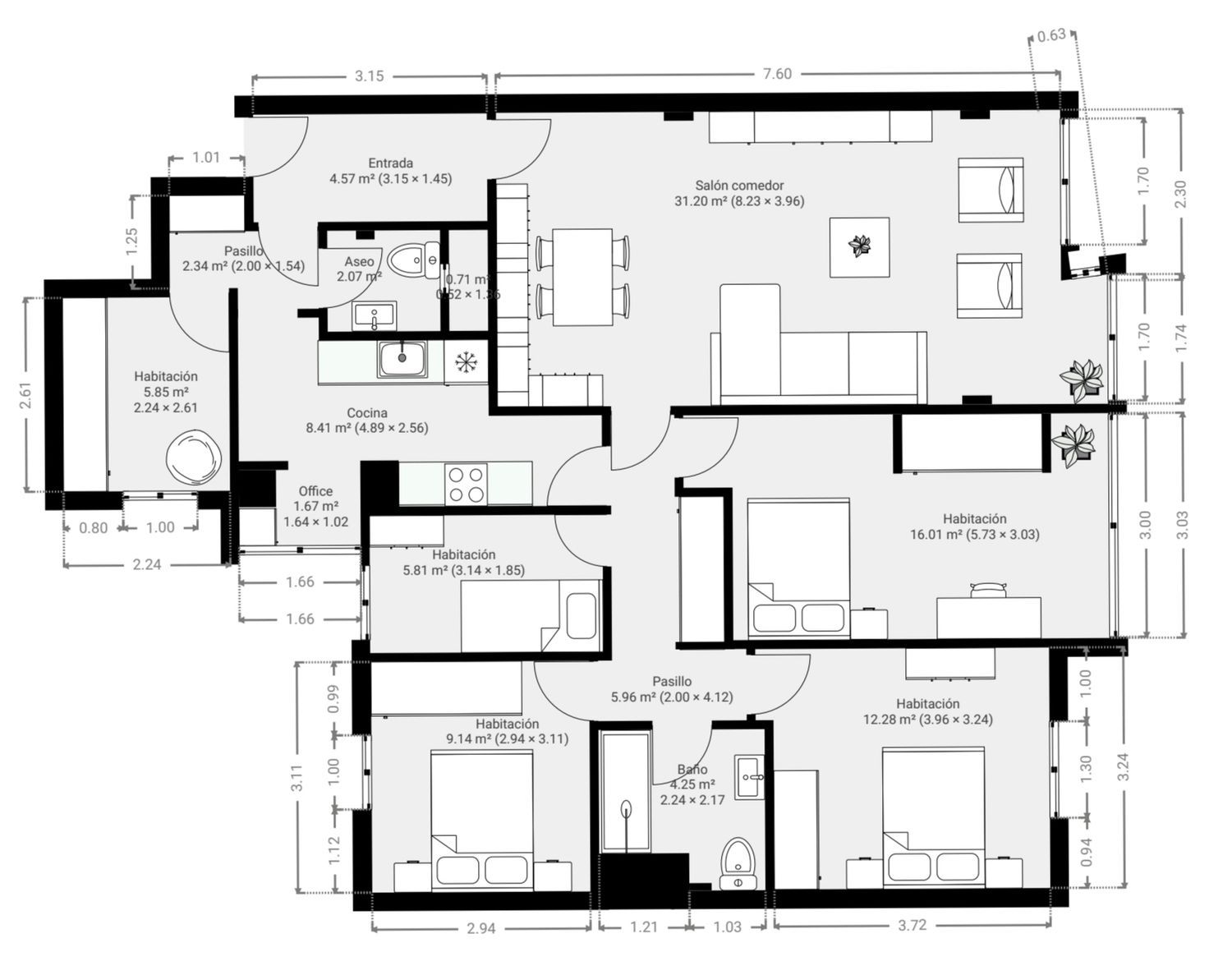 Piso en avenida de Bruselas, 54 - Foto 34