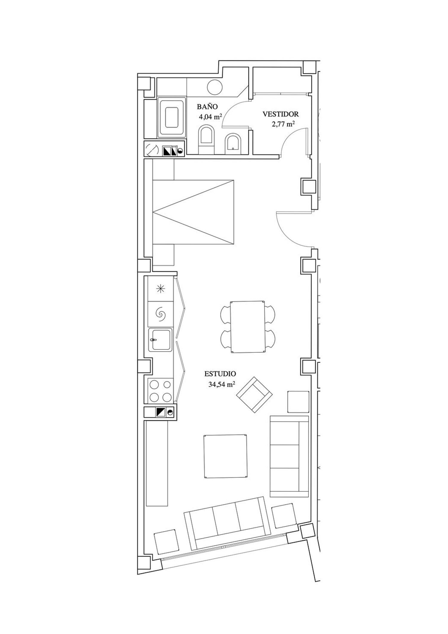 Estudio en calle Amador de los Ríos, 1 - Foto 15