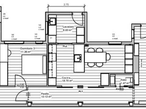 Piso en calle de Juan Álvarez Mendizábal, 49