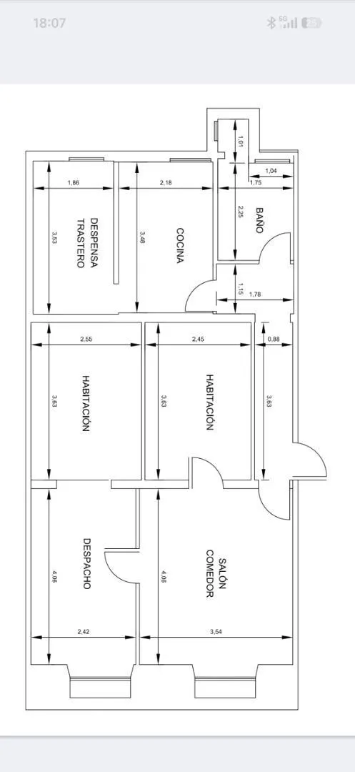 Piso en  Calle de Jesús del Valle 30