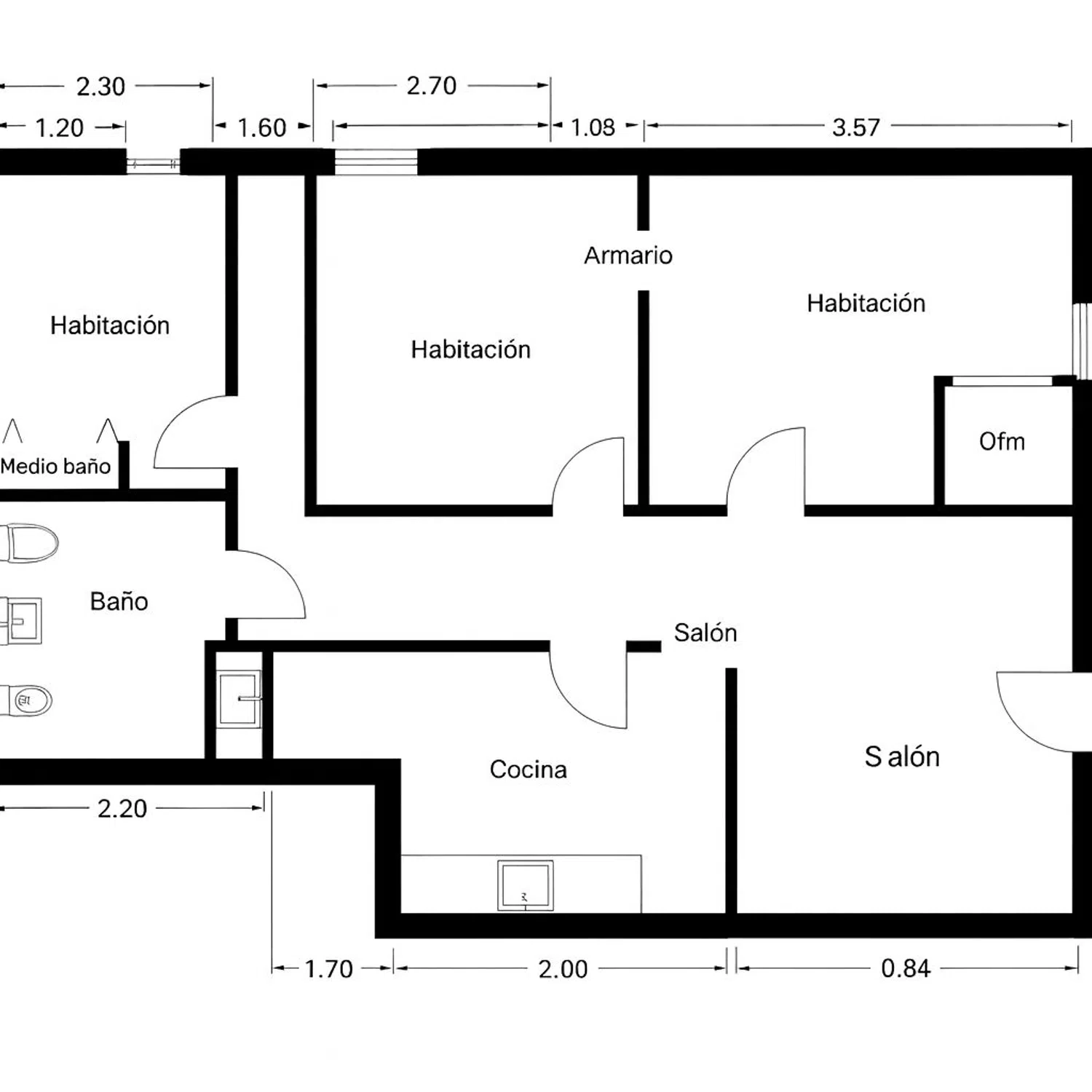 Piso en calle Pardo de Santallana, 50 - Foto 1