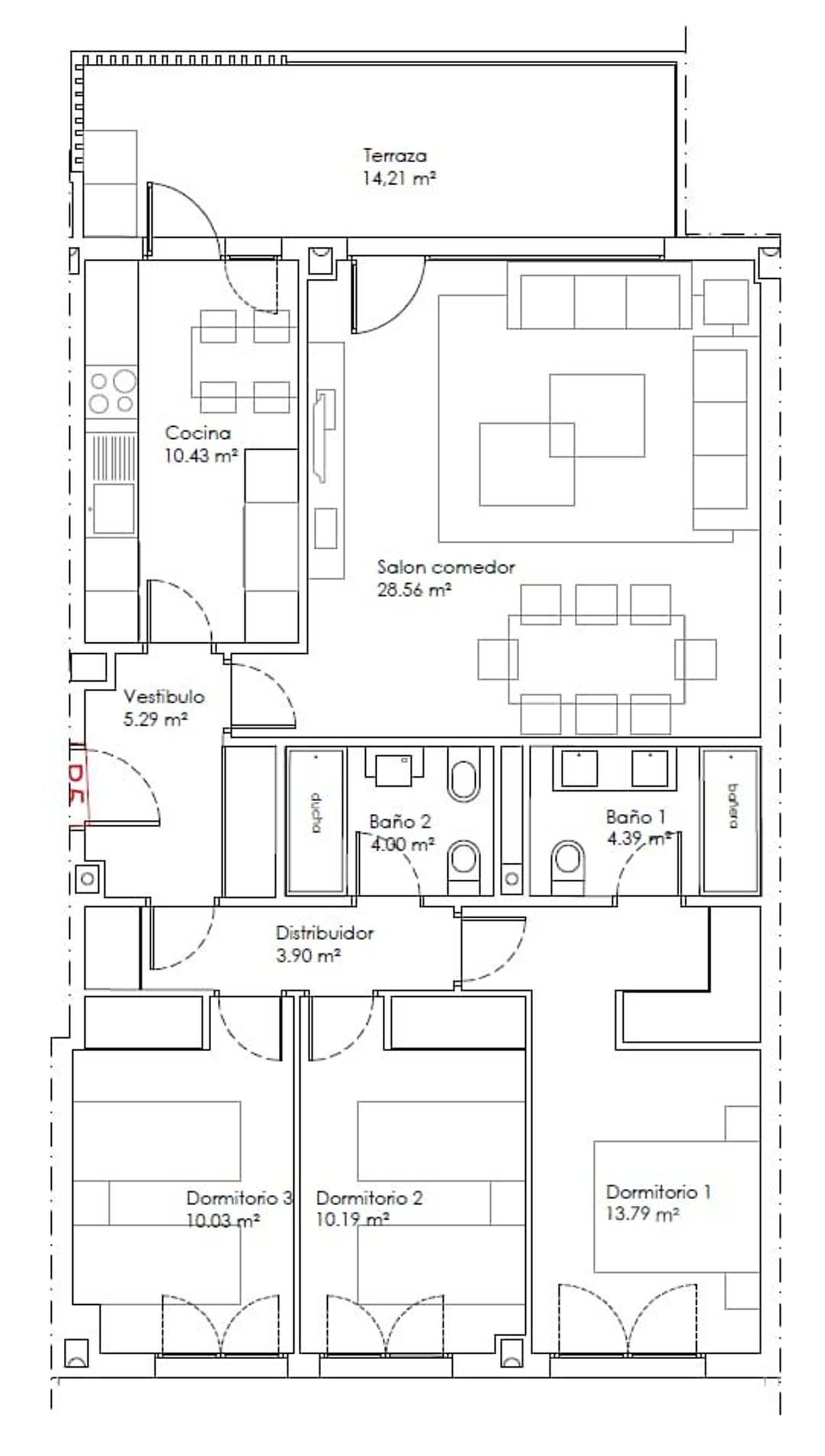 Piso en calle Barbados, 1 - Foto 29