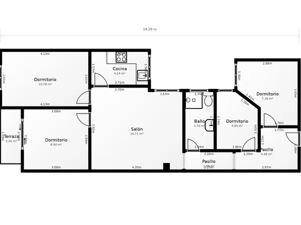 Piso en San Ramón y Monte de Piedad - Foto 34