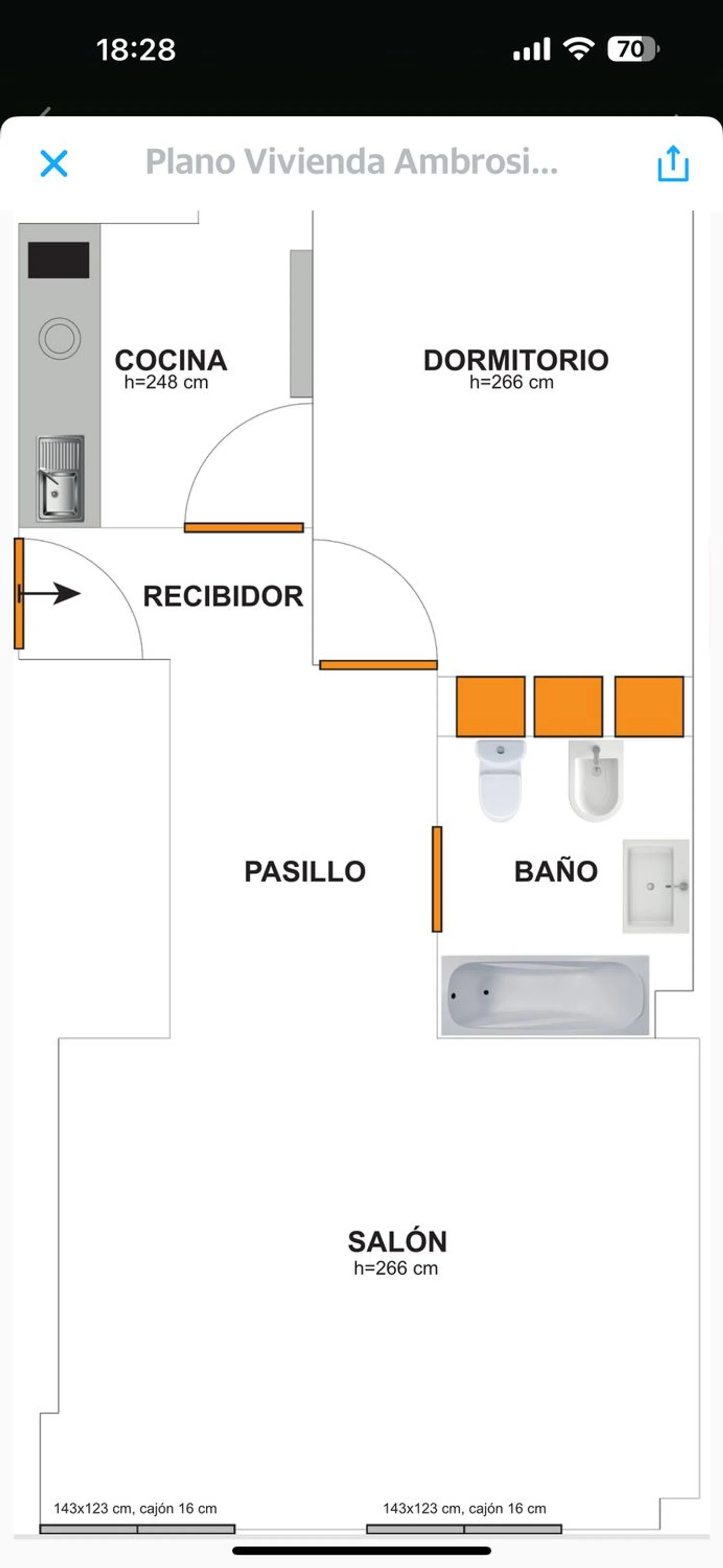 Piso en calle Ambrosio de Salazar, 1 - Foto 3
