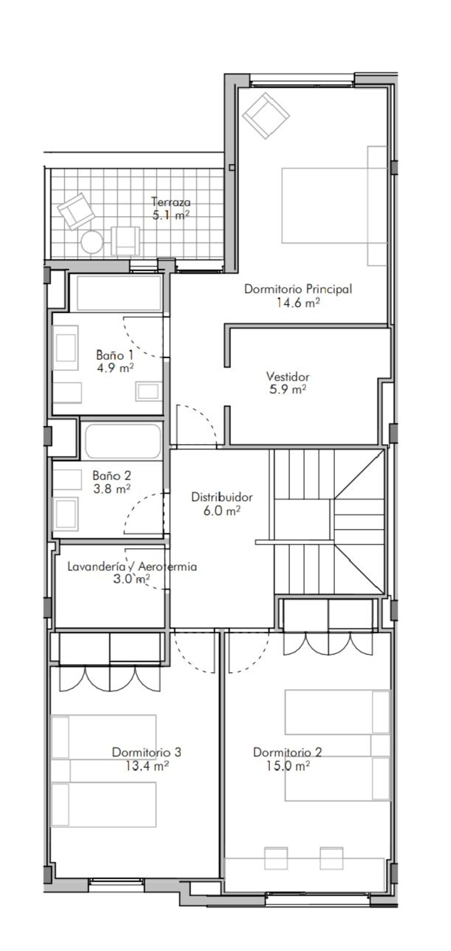 Chalet adosado en Primera Fase - Nuevo Tres Cantos - Foto 33