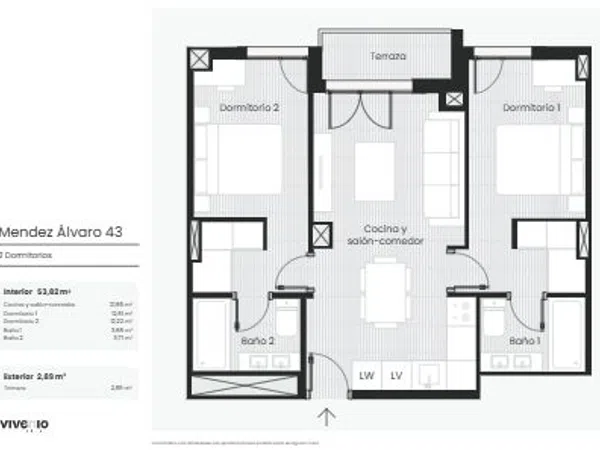 Piso en calle de Méndez Álvaro, 43 - Foto 68