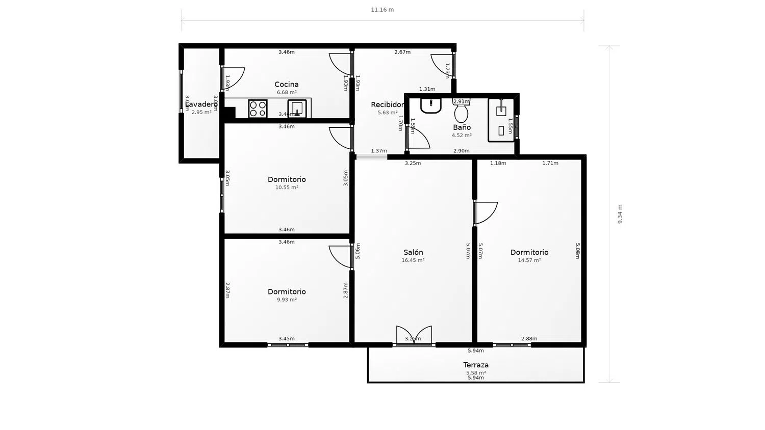 Piso en Barrio Virgen del Remedio - Parque lo Morant - Foto 35