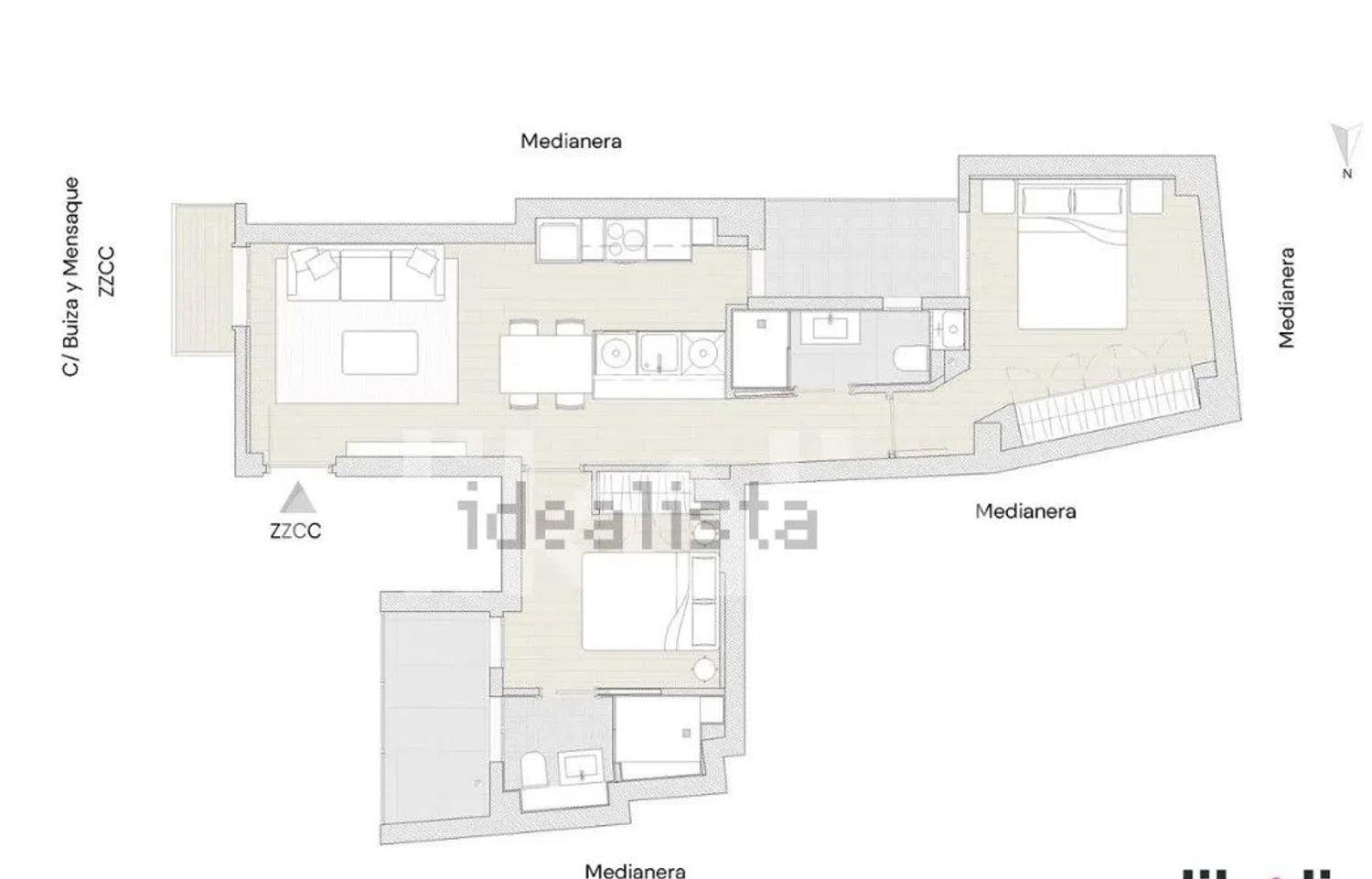 Piso en calle Buiza y Mensaque, 4 - Foto 19