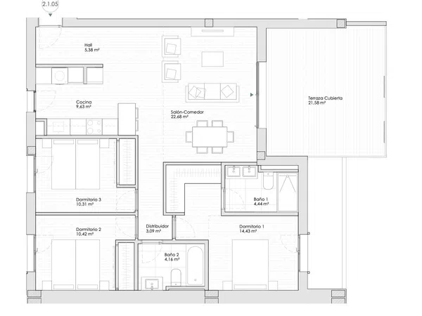 Piso en calle Huerta Nueva, 31 - Foto 6