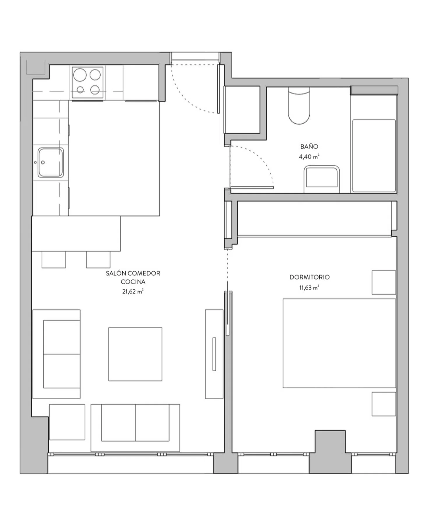 Piso en calle de Juan Esplandiú, 21 - Foto 13