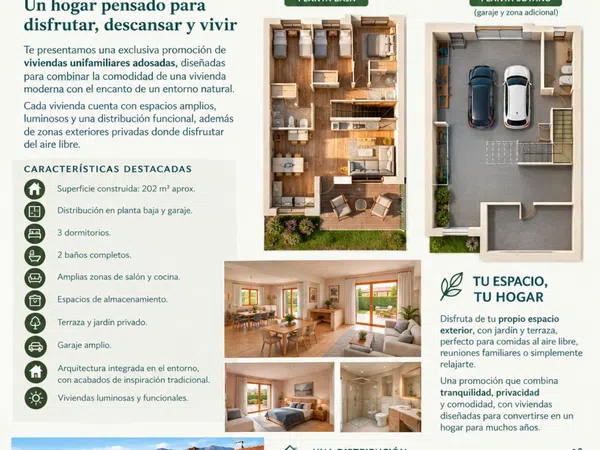 Chalet adosado en Santa Teresa, 17 - Foto 2