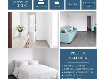 Piso en  Carrer de Sant Vicent de Paül 20 - Foto 1