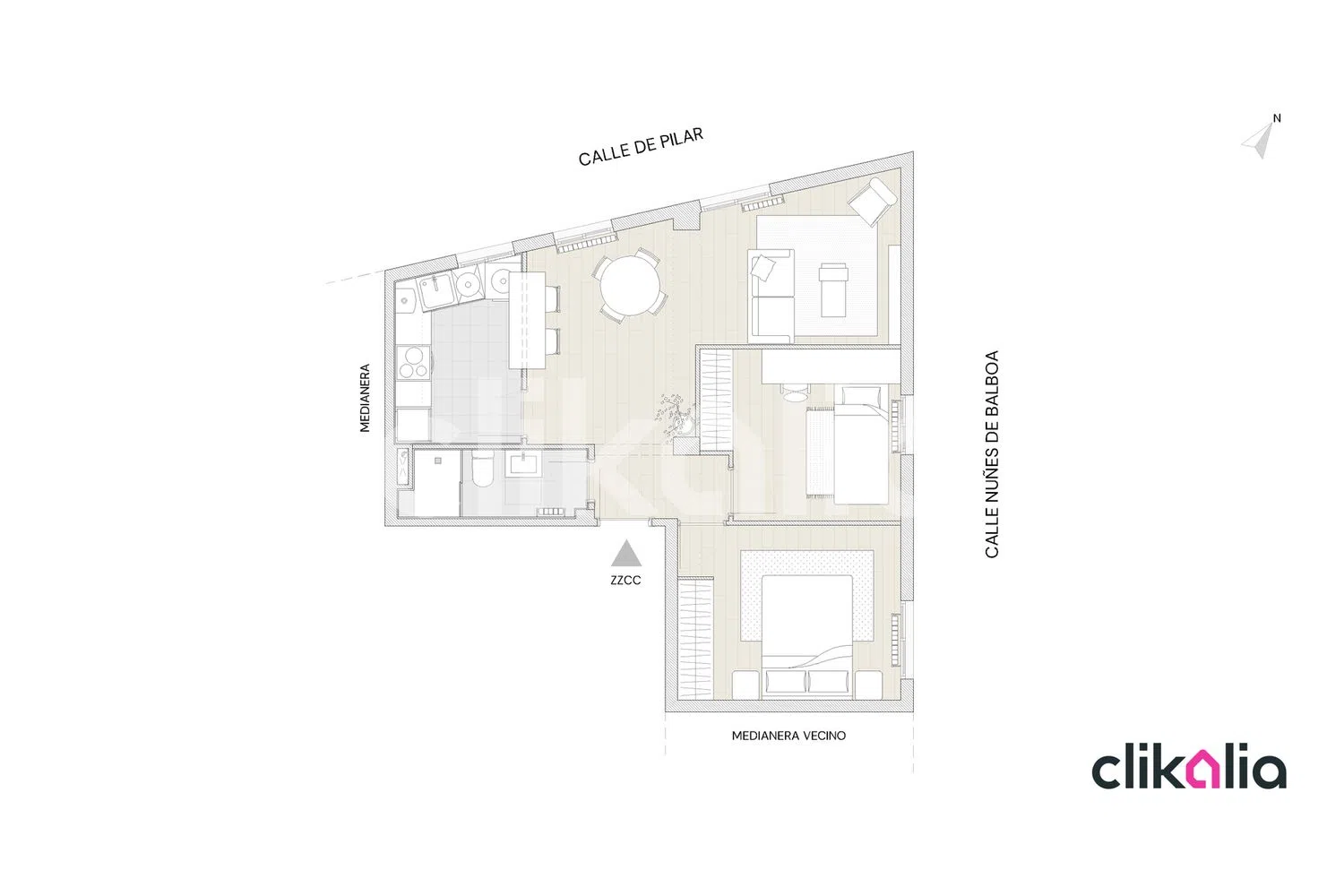 Piso en calle Núñez de Balboa - Foto 16