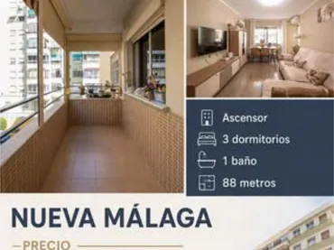 Piso en Nueva Malaga - Foto 1