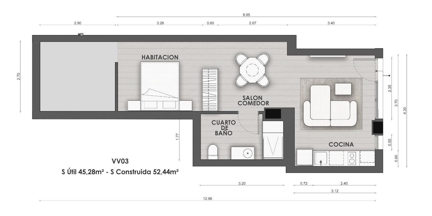 Piso en calle del Periodista José Ombuen, 1 - Foto 7