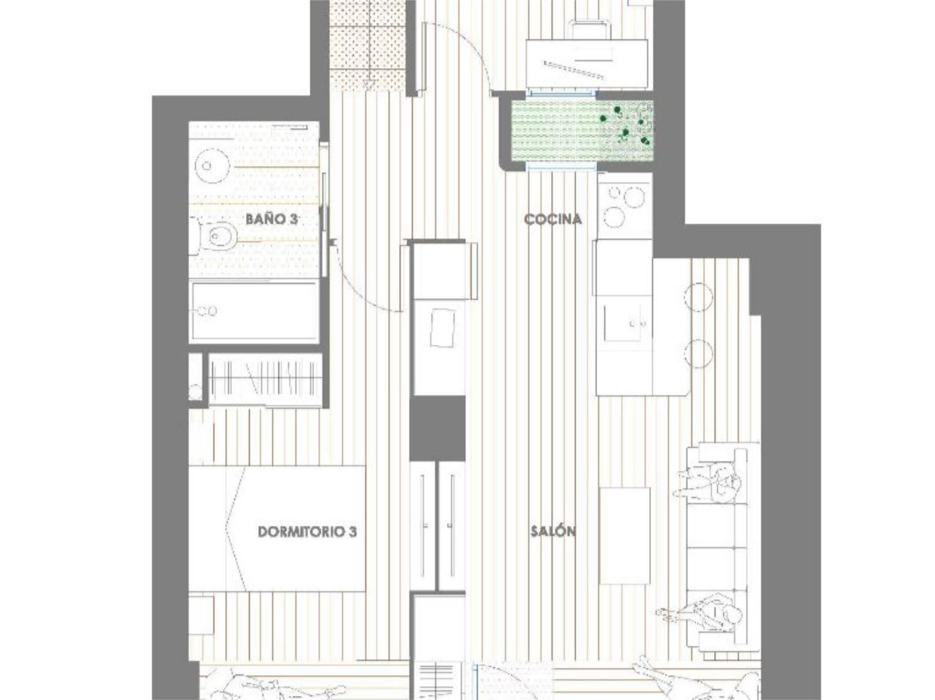 Piso en  Calle del Corregidor Juan Francisco de Luján 17 - Foto 34