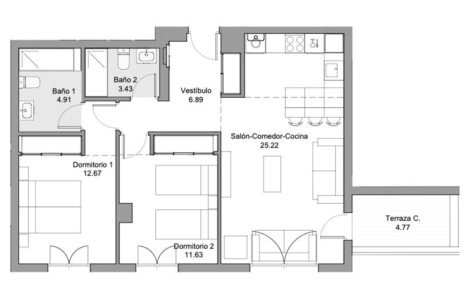 Piso en calle Vicenzo Bellini, 1 - Foto 11