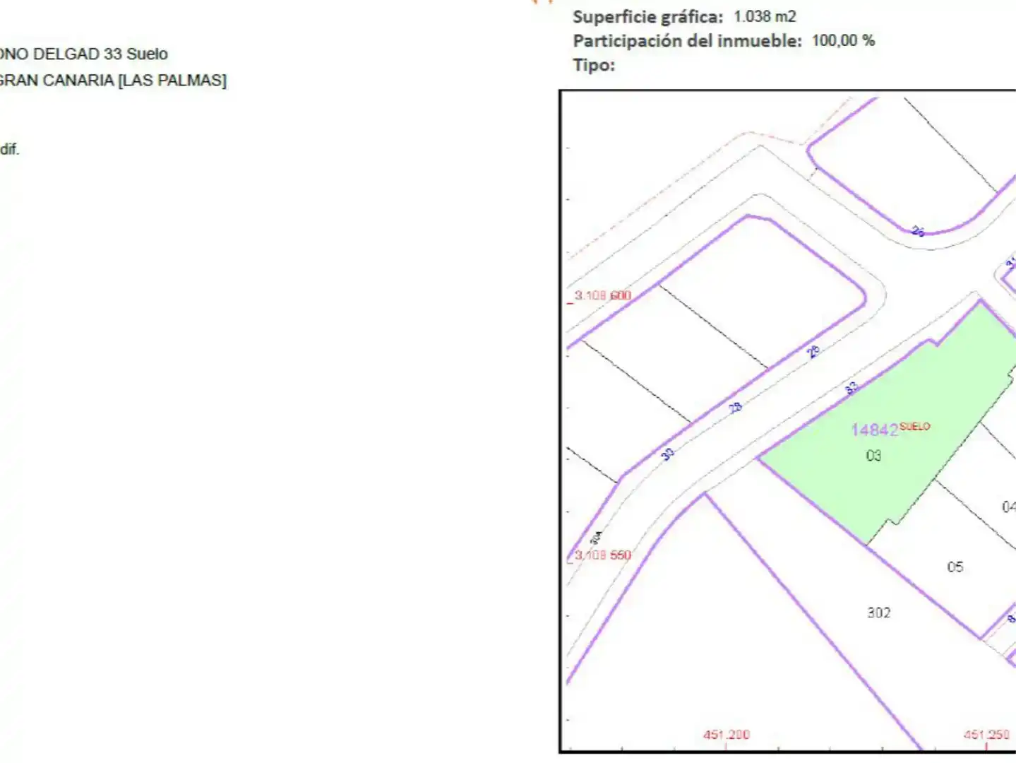 Terreno Residencial en  Calle Escritor Secundino Delgado 33 - Foto 3