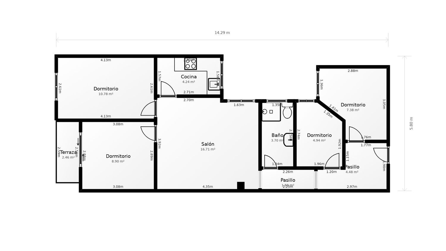Piso en San Ramón y Monte de Piedad - Foto 34