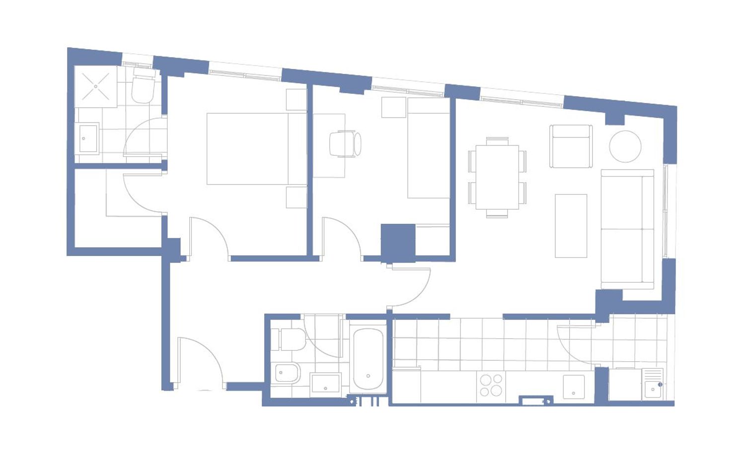 Piso en calle Rosendos, 10